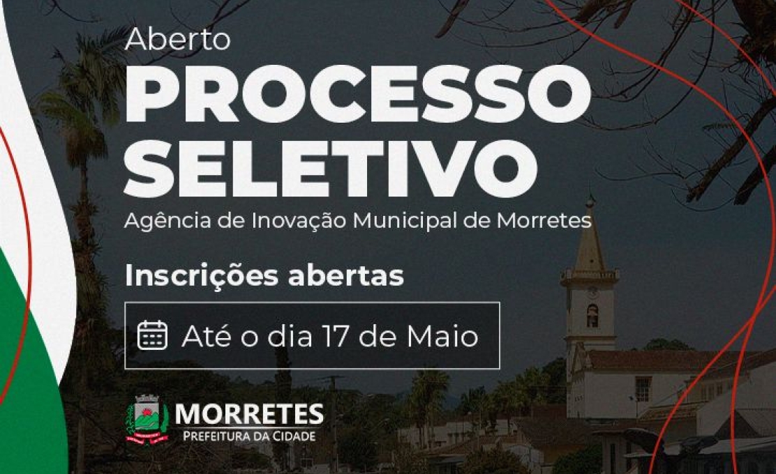 Agência de Inovação Municipal de Morretes abre seleção de bolsistas