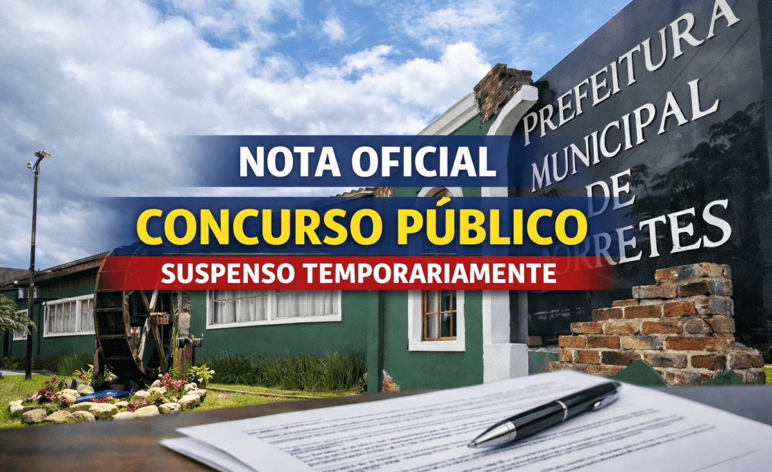 NOTA OFICIAL – CONCURSO PÚBLICO Nº 001/2023