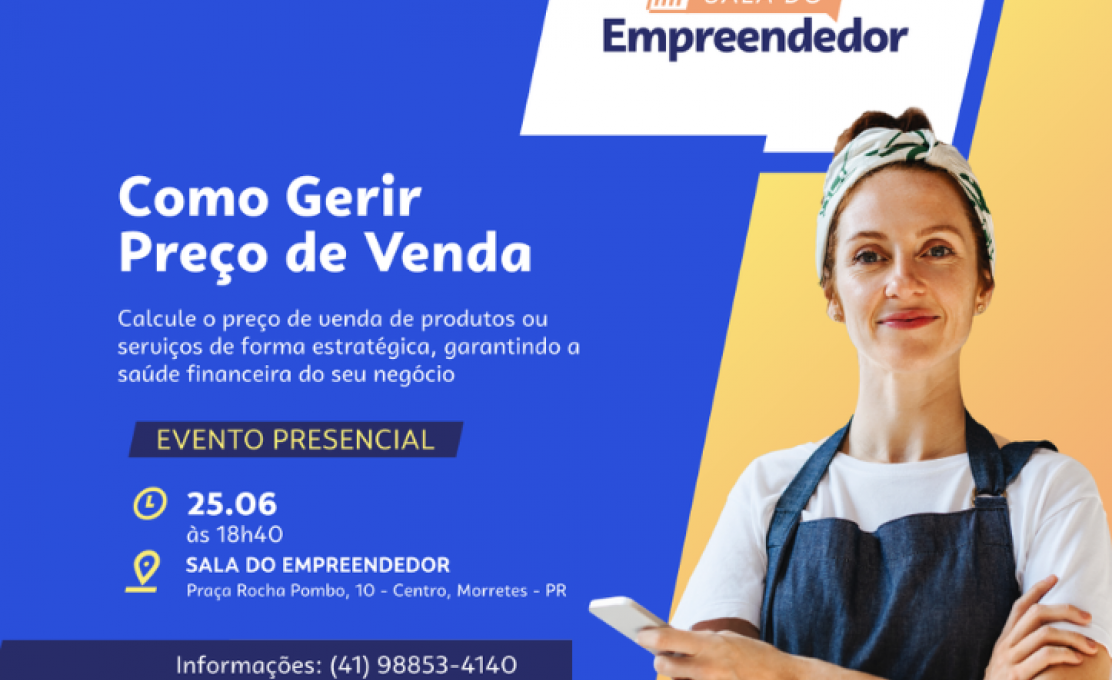 Oficina “gerir Preços de Venda” Capacita Empreendedores Para Ampliar Lucros E Ga...