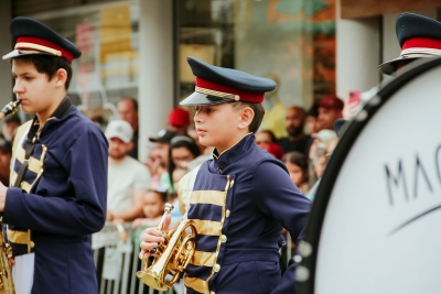Morretes é contemplada com novos instrumentos musicais para a fanfarra do município 