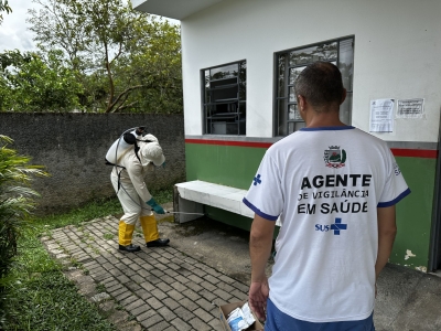 Vigilância Sanitária Municipal realiza controle de pragas em escolas e UBS's de Morretes