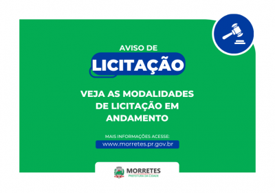 Calendário de licitações 2025