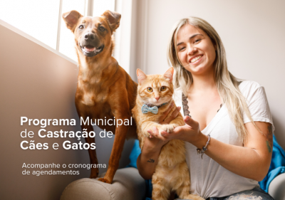 Prefeitura de Morretes abre inscrições para o Programa Municipal de Castração de Cães e Gatos