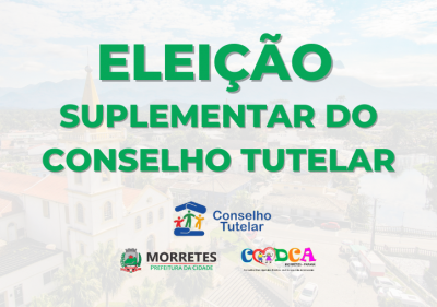 Eleição suplementar do Conselho Tutelar