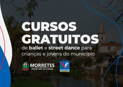 Assistência Social abre inscrições para oficinas gratuitas de Ballet e Street Dance em Morretes