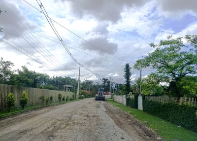 Prefeitura de Morretes realiza patrolamento na estrada do Bairro Central