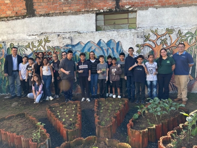 Prefeitura de Morretes inaugura Horta Escolar com irrigação automatizada