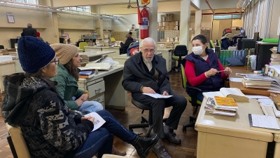 Biblioteca Pública José Gonçalves de Morais recebe treinamento para uso do sistema Pergamum