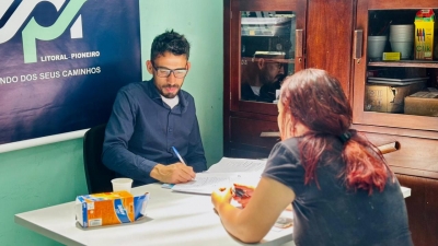 Mutirão de Emprego da EPR movimenta a Agência do Trabalhador em Morretes