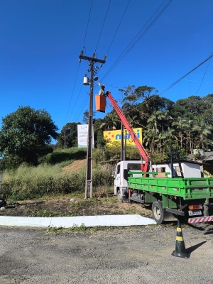 Prefeitura de Morretes realiza manutenção e melhorias na iluminação pública entre os dias 11 e 15 de maio