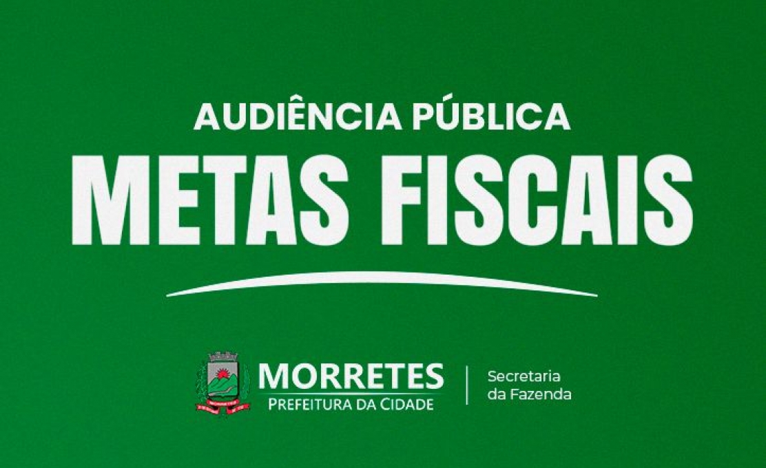 Audiência pública de avaliação das metas fiscais do 3º quadrimestre de 2025