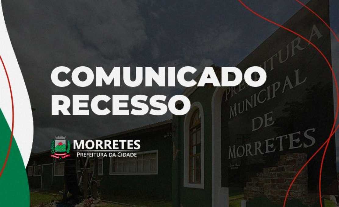 Prefeitura de Morretes informa sobre recesso de Carnaval e interdições de vias durante a programação de 2026