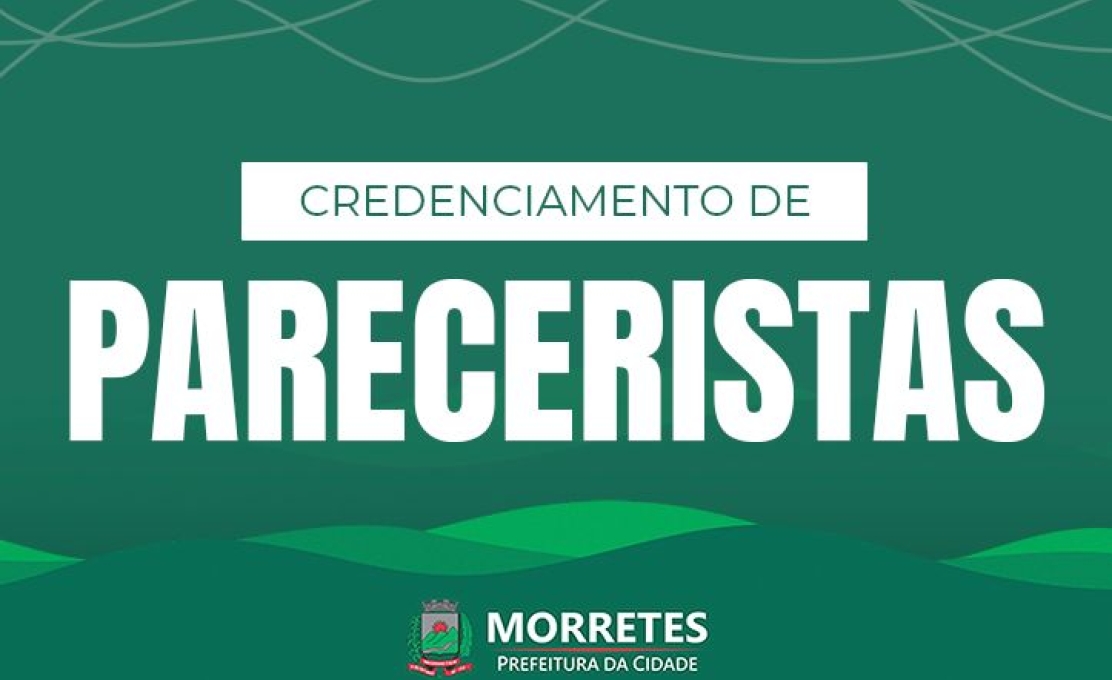Morretes abre credenciamento para profissionais atuarem como pareceristas de projetos culturais