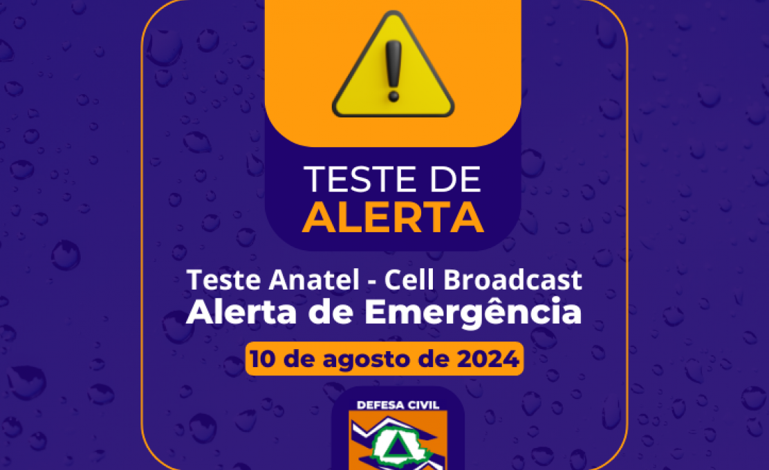 Teste do Novo Sistema de Alerta da Defesa Civil de Morretes Acontece No Dia 10 de Ago...