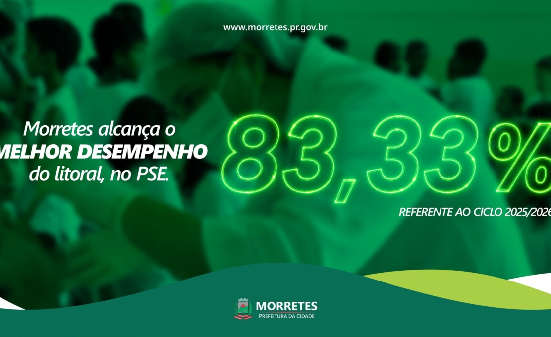 Morretes tem melhor desempenho do Litoral no Programa Saúde na Escola