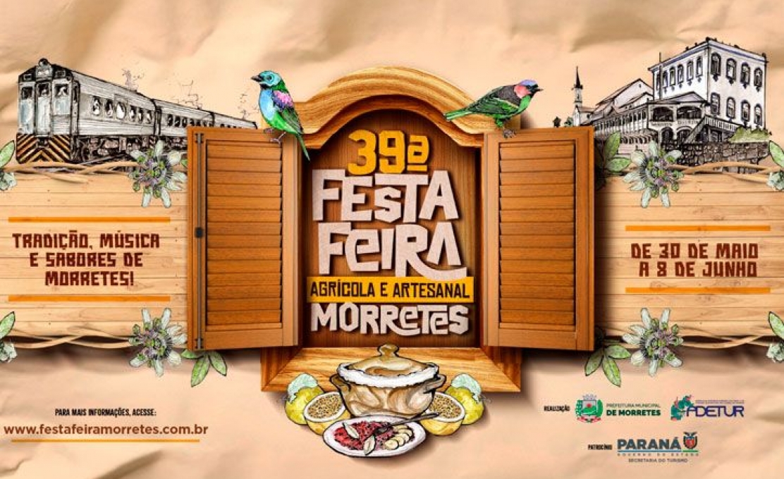 Vem Aí A 39ª Festa Feira Agrícola E Artesanal de Morretes