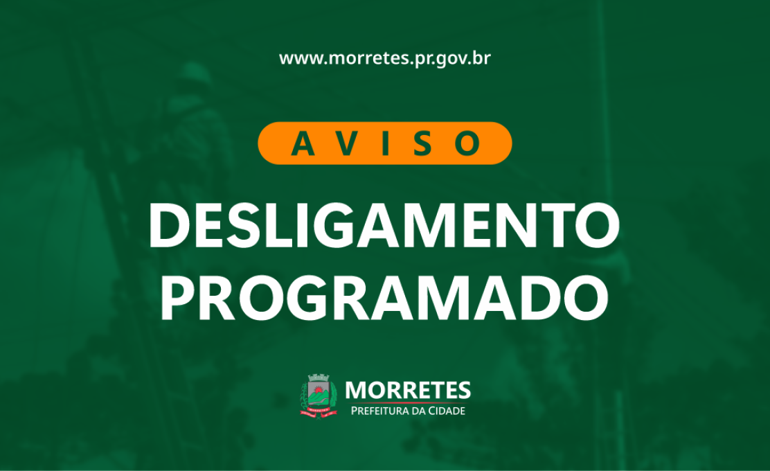 Copel realizará desligamentos programados de energia em América de Cima nos dias 23 e 24 de julho