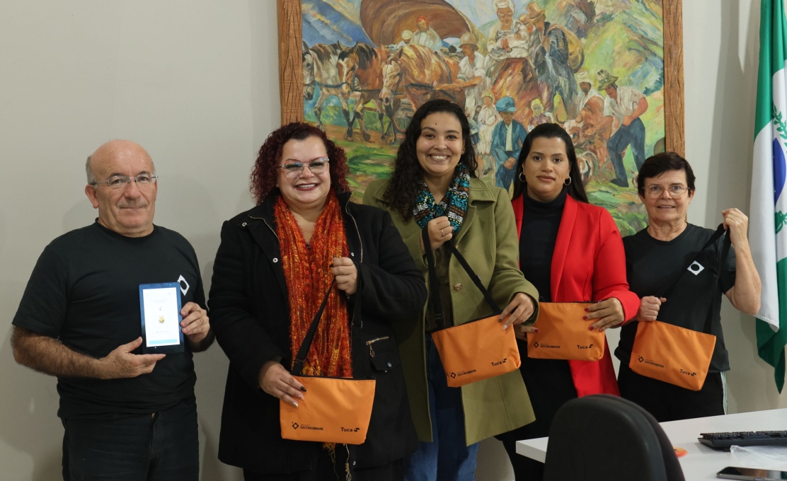 Secretaria de Educação de Morretes participa de reunião para apresentação do Projeto Tuca