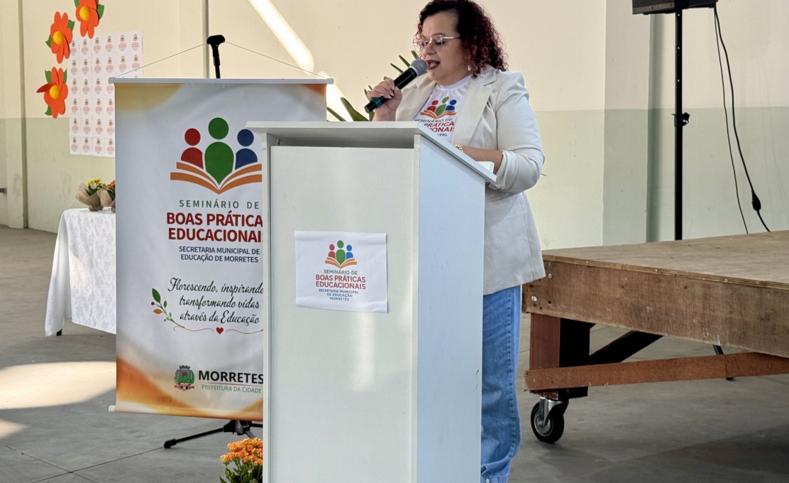 1º Seminário de Boas Práticas Educacionais reúne profissionais da rede municipal