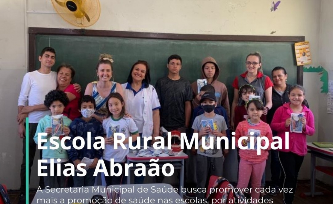 Prefeitura Realizou Atividade Educativa de Saúde Na Escola Rural Municipal do Caramb...