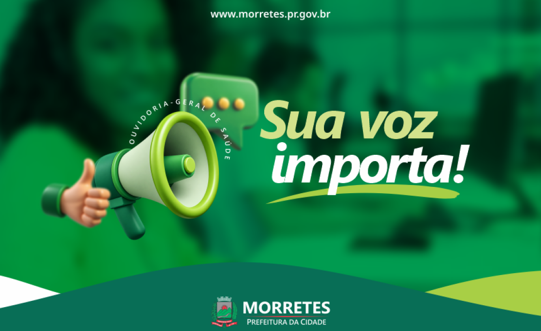 Ouvidoria do SUS: Prefeitura de Morretes reforça canal para ouvir a população e aprimorar os serviços de saúde
