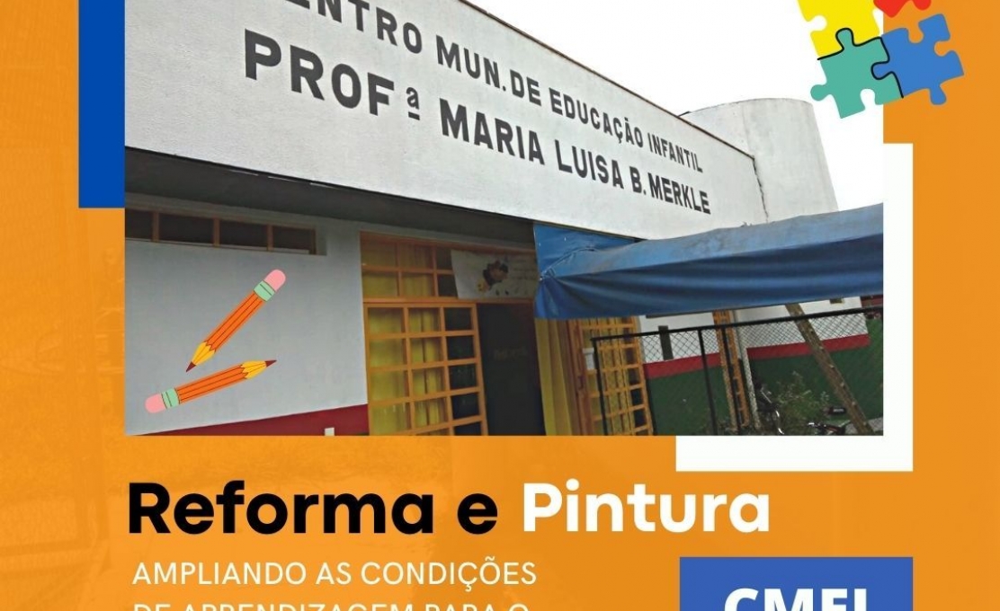 C M E I da Vila do Santo Antônio Recebe Reparos, Manutenções E Pinturas