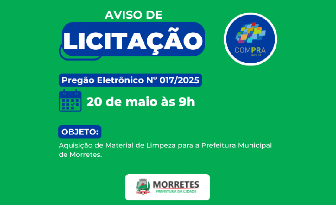 Prefeitura de Morretes Divulga Nova Licitação Para Construção de Unidade Básica ...