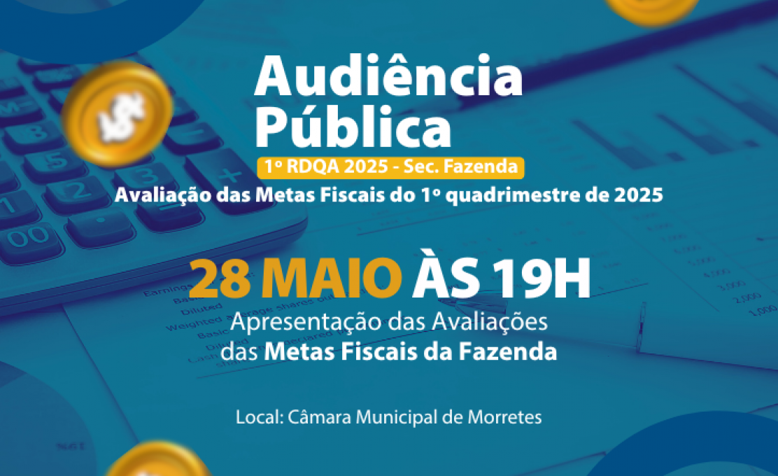 Audiência Pública Discute Metas Fiscais do 1º Quadrimestre de 2025 Em Morretes