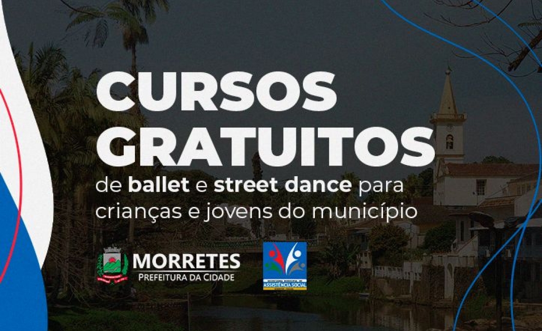 Assistência Social abre inscrições para oficinas gratuitas de Ballet e Street Dance em Morretes