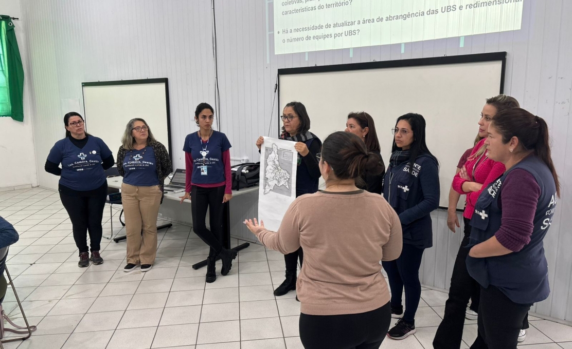 Reunião Com Agentes Comunitárias de Saúde Inicia Planejamento da Territorializaç...