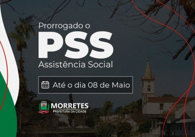 Prefeitura de Morretes prorroga inscrições de Processo Seletivo Simplificado para a Assistência Social
