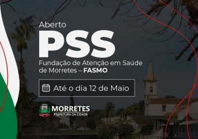 Prefeitura de Morretes abre Processo Seletivo Simplificado da FASMO para médicos especialistas