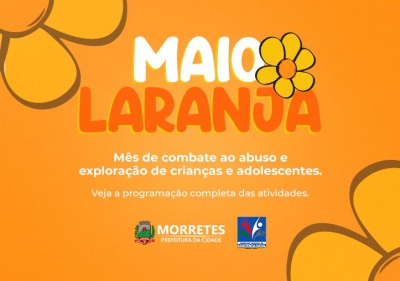 Prefeitura de Morretes realiza programação do Maio Laranja em defesa das crianças e adolescentes
