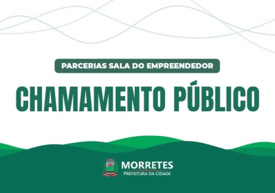 Prefeitura de Morretes abre chamamento público para parcerias com a Sala do Empreendedor