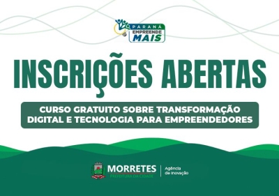 Morretes recebe curso gratuito sobre transformação digital e tecnologia para empreendedores