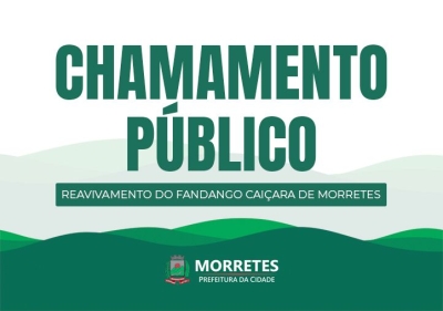Prefeitura de Morretes abre chamamento público para fortalecer e reavivar o Fandango Caiçara