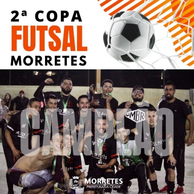 Equipe Geração Forte foi a grande campeã da 2ª Copa Morretes de Futsal 2022