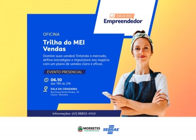 Oficina gratuita Trilha do MEI – Vendas