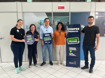 Secretaria do Estado da Indústria, Comércio e Serviços apresentam Campanha Produtos Feitos no Paraná 