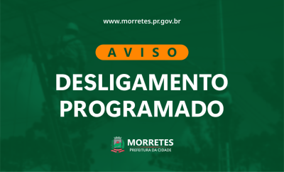 Copel realizará desligamentos programados de energia em América de Cima nos dias 23 e 24 de julho