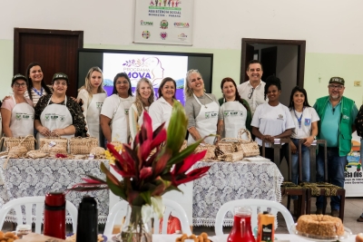 Curso de artesanato em taboa e bananeira capacita mulheres de Morretes