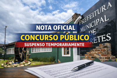 NOTA OFICIAL – CONCURSO PÚBLICO Nº 001/2023