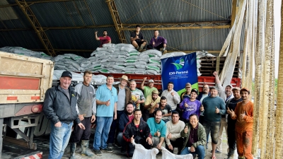 Município de Morretes inicia distribuição de insumos agrícolas para produtores rurais