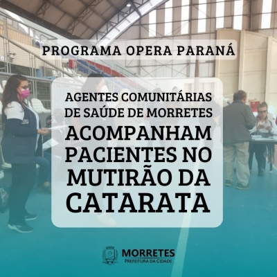 Pacientes de Morretes participam do programa Opera Paraná na cidade de Matinhos