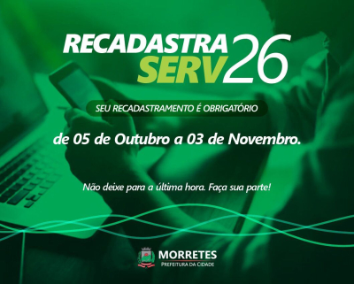 Prefeitura realiza mutirão para auxiliar servidores no recadastramento