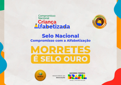 Morretes conquista o selo ouro no compromisso com a alfabetização