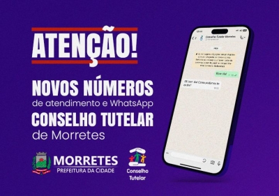 Conselho Tutelar de Morretes atualiza número de WhatsApp para atendimento
