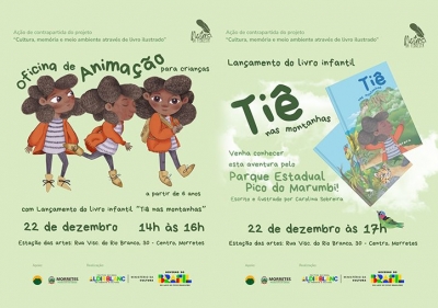 Projeto cultural promove oficina de animação e lançamento de livreto infantil em Morretes