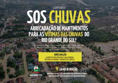 Campanha de arrecadação e ajuda ao Rio Grande do Sul