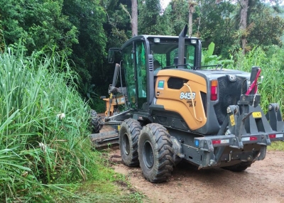 Prefeitura segue com manutenção das estradas rurais em Morretes